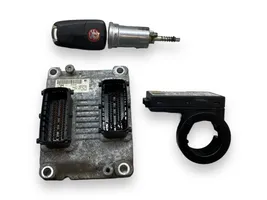 Opel Tigra B Engine ECU kit and lock set 55354328