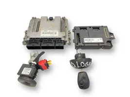 Renault Logan II Kit centralina motore ECU e serratura 0281032811