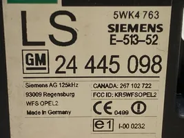 Opel Astra G Komputer / Sterownik ECU i komplet kluczy 24467018