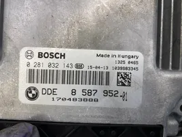 BMW 1 F20 F21 Kit centralina motore ECU e serratura 8587952
