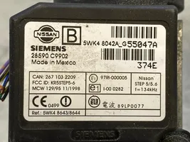 Nissan X-Trail T30 Komputer / Sterownik ECU i komplet kluczy 28590C9902