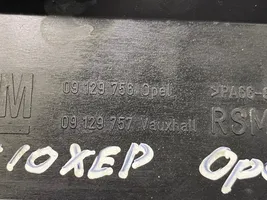 Opel Corsa C Osłona górna silnika 09129757