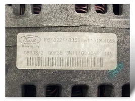 Ford Focus Generaattori/laturi 3N1110300AF