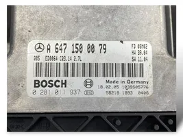 Mercedes-Benz E W211 Moottori OM647961