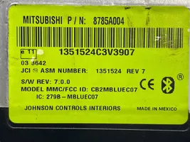 Mitsubishi Outlander Kit centralina motore ECU e serratura 0281013666