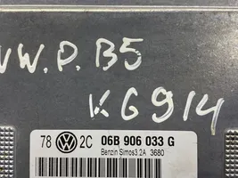 Volkswagen PASSAT B5.5 Блок управления двигателя 06B906033G