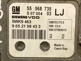 Opel Astra H Sterownik / Moduł ECU 55568735