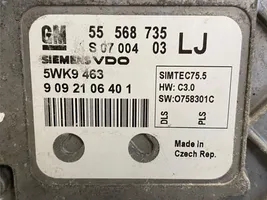 Opel Astra H Sterownik / Moduł ECU 55568735