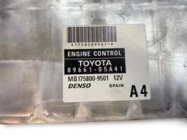Toyota Avensis T250 Moottorinohjausyksikön sarja ja lukkosarja 8966105A41