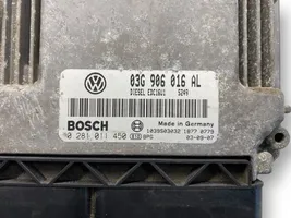 Volkswagen Touran I Komputer / Sterownik ECU i komplet kluczy 03G906016AL