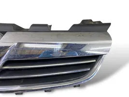 Opel Zafira B Grille calandre supérieure de pare-chocs avant 13247331