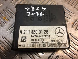 Mercedes-Benz CLC CL203 Centralina/modulo allarme 2118209126