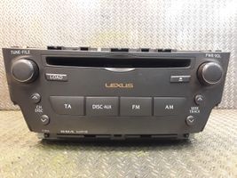 Lexus IS 220D-250-350 Radio/CD/DVD/GPS-pääyksikkö 8612053370