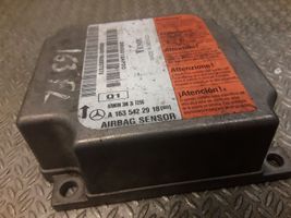 Mercedes-Benz ML W163 Airbag control unit/module 1635422918