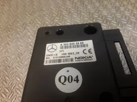 Mercedes-Benz CL C215 Sterownik / Moduł sterujący telefonem 2038202585