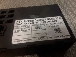 Mercedes-Benz CL C215 Moduł sterowania Gateway 2205402545