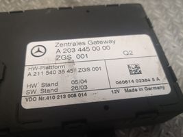 Mercedes-Benz C W203 Moduł sterowania Gateway 2034450000
