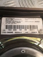 Mercedes-Benz ML W163 Ohjauspyörän turvatyyny 1634600298