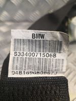BMW X3 E83 Pas bezpieczeństwa fotela tylnego S3340071506B