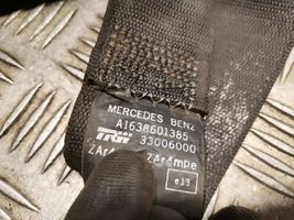 Mercedes-Benz ML W163 Saugos diržas priekinis 1638601385