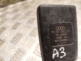 Audi A3 S3 8P Keskipaikan turvavyön solki (takaistuin) 8P0857739C