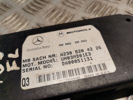 Mercedes-Benz ML W163 Unité de commande, module téléphone 2308204226