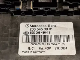 Mercedes-Benz C W203 Set scatola dei fusibili 2035453801