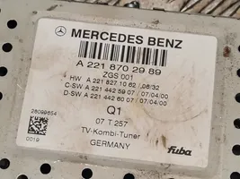 Mercedes-Benz S W221 Moduł / Sterownik Video 2218702989