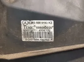 Mercedes-Benz C W203 Вентилятор кондиционера воздуха (охлаждения) 2035000193