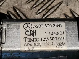 Mercedes-Benz C W203 Istuimen säätömekanismi 2038203642
