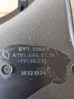 Mercedes-Benz C W205 Copertura del rivestimento del sottoporta posteriore A2056860136