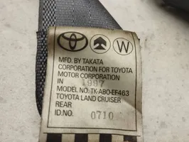 Toyota Land Cruiser (HDJ90) Takaistuimen turvavyö TKABOEF463