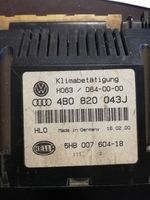 Audi A4 S4 B6 8E 8H Centralina del climatizzatore 4B0820043J