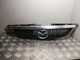 Mazda 323 Grille calandre supérieure de pare-chocs avant 