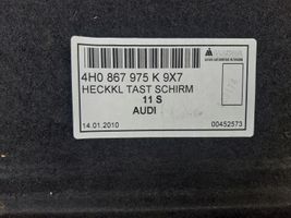 Audi A8 S8 D4 4H Pagrindinis apdailos skydas 4H0867975K