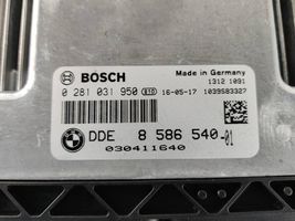 BMW X4 F26 Sterownik / Moduł ECU 8586540