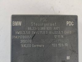 BMW X3 F25 Pysäköintitutkan (PCD) ohjainlaite/moduuli 9366920