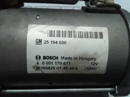 Opel Adam Starter motor 