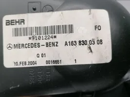 Mercedes-Benz ML W163 Lämmittimen puhallin 