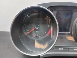 Volkswagen Polo V 6R Compteur de vitesse tableau de bord 