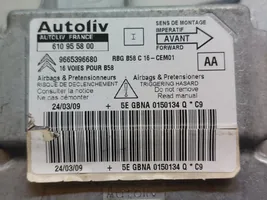 Citroen C4 I Picasso Airbag control unit/module 