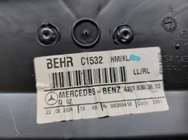 Mercedes-Benz C W203 Deska rozdzielcza 