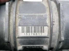 Mercedes-Benz S W220 Mass air flow meter 