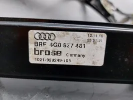 Audi A6 S6 C7 4G Meccanismo di sollevamento del finestrino anteriore senza motorino 