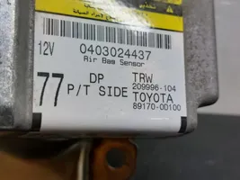Toyota Yaris Module de contrôle airbag 