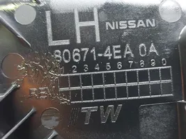 Nissan Qashqai Poignée intérieure de porte arrière 