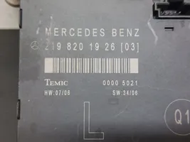 Mercedes-Benz CLS C219 Autres unités de commande / modules 