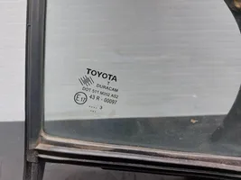 Toyota Yaris Front door window glass four-door 