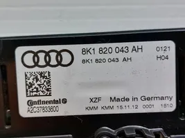 Audi A4 S4 B8 8K Ilmastoinnin ohjainlaite 