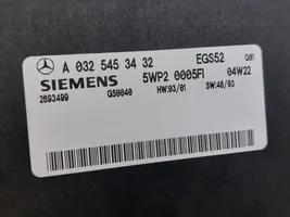 Mercedes-Benz E W211 Muut ohjainlaitteet/moduulit 